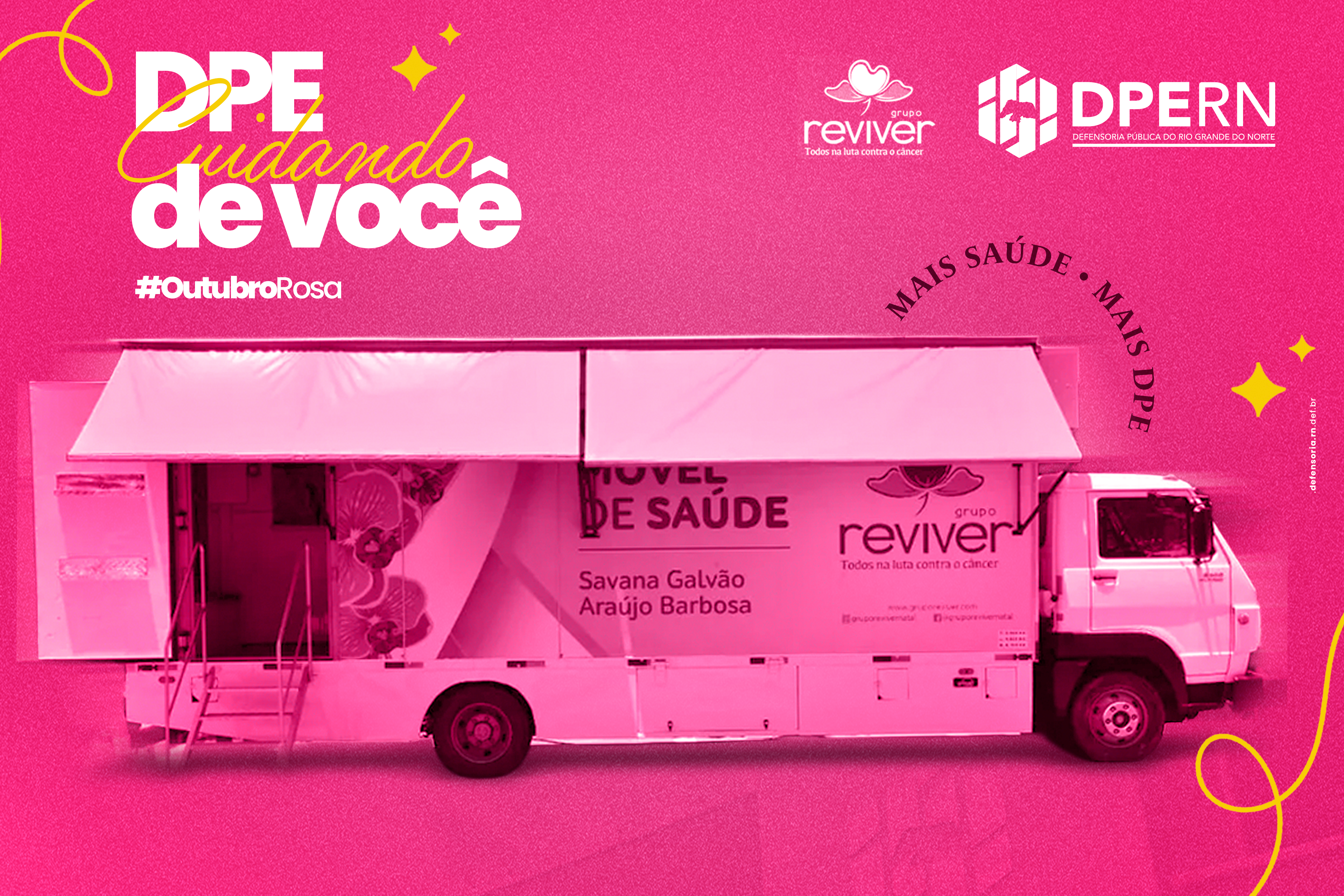 Outubro Rosa na DPERN será nesta segunda-feira (17)