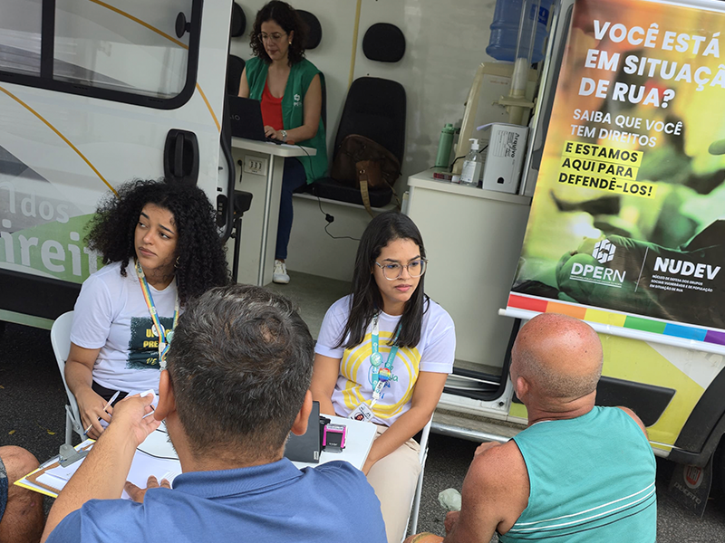 DPERN participa de Pop Rua Jud Poti na Toca de Assis